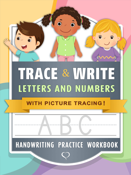 Homeschooling Book - Trace and Write Handwriting Practice Workbook