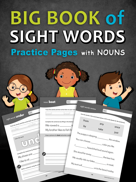 Homeschooling Book - Big Book of Sight Words