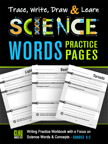 Science Sight Words Workbook