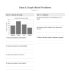 Data & Graph Word Problems (Grades 3-4) - Workbooks and Free Worksheets ...