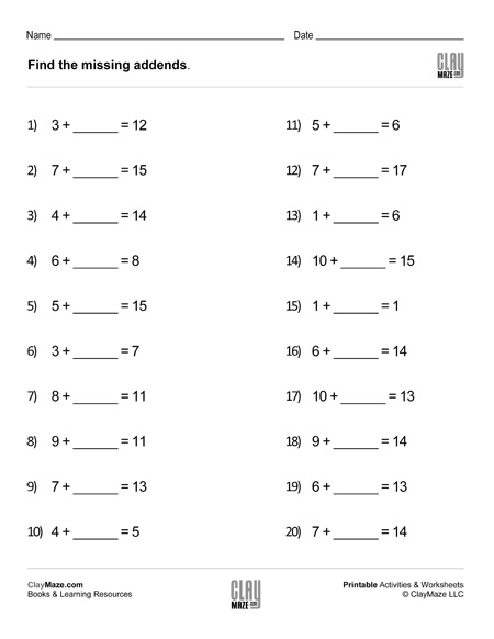 find-the-missing-addends-worksheet-set-1-childrens-educational