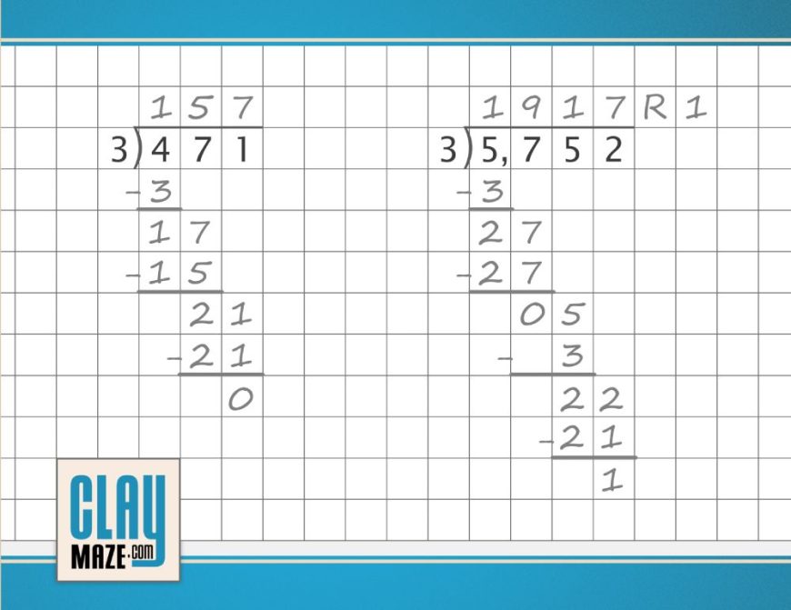 Long Division Workbook
