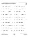 Expanded Form Worksheets – Fill‑in‑the‑Blank Thousands Place Practice