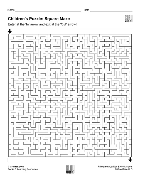 square maze