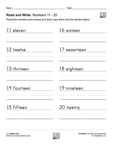 read and write numbers