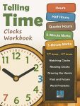 telling time clocks workbook